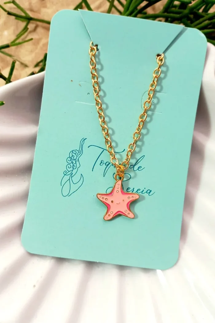 Colar Estrelinha - Infantil