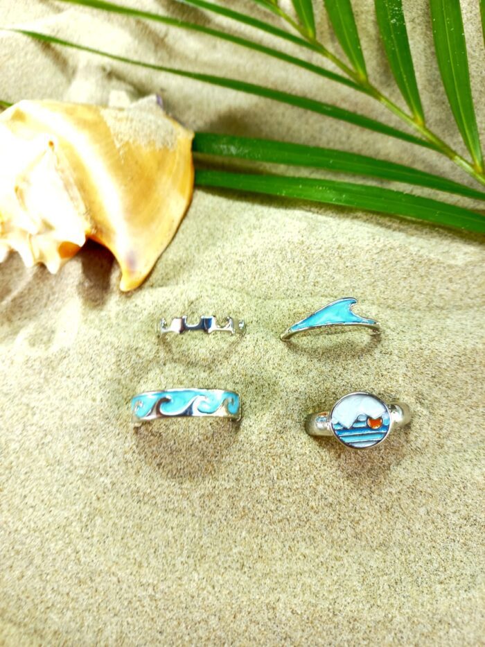 Conjunto Anel Conexão Azul - Imagem 5
