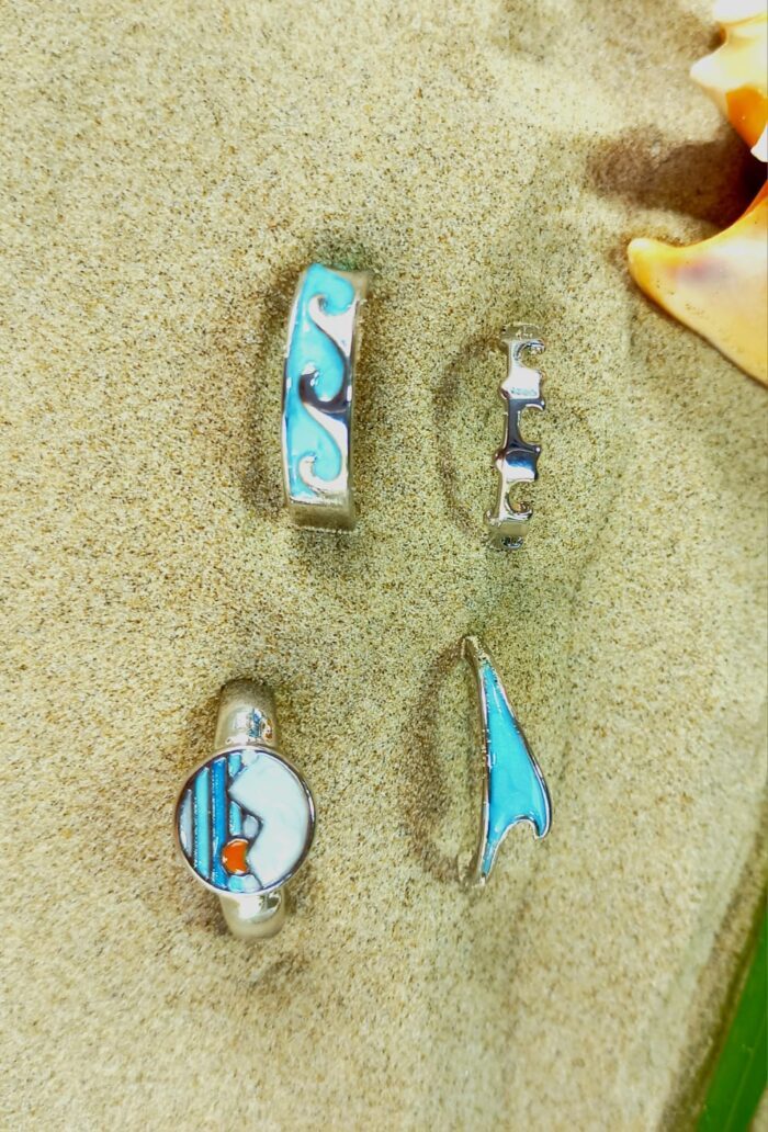 Conjunto Anel Conexão Azul - Imagem 2