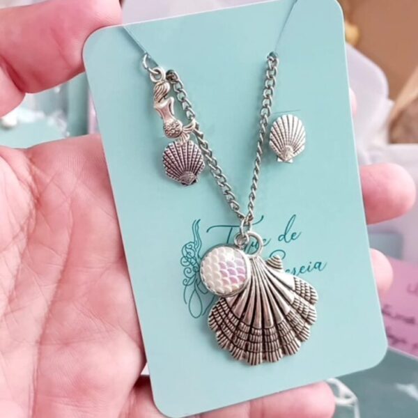 Conjunto Colar Real