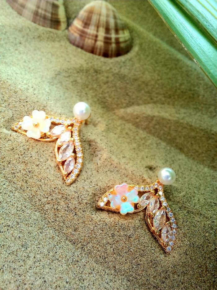 Brinco Sereia Em Flor - Imagem 5
