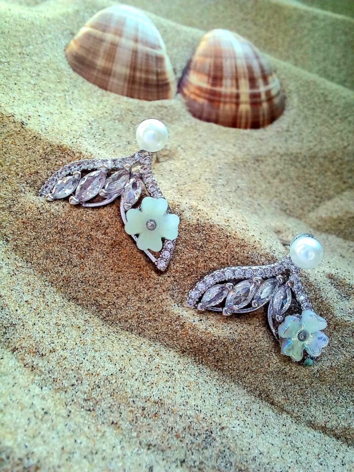 Brinco Sereia Em Flor - Imagem 4