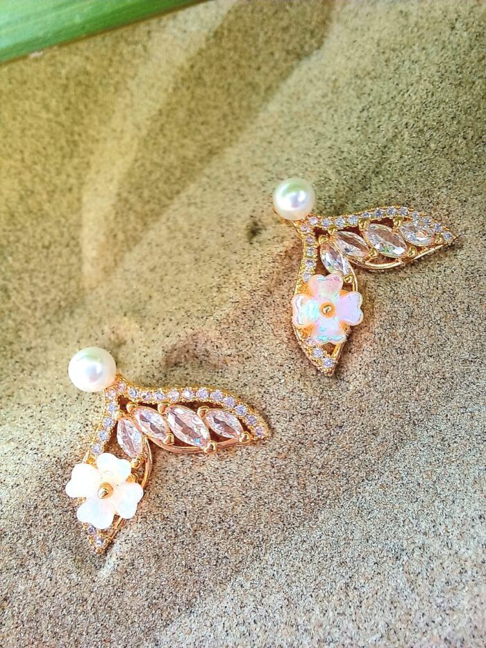 Brinco Sereia Em Flor - Imagem 3