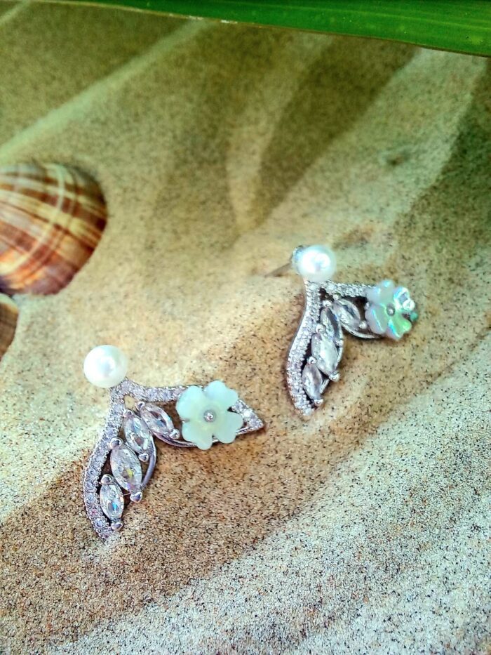 Brinco Sereia Em Flor - Imagem 2