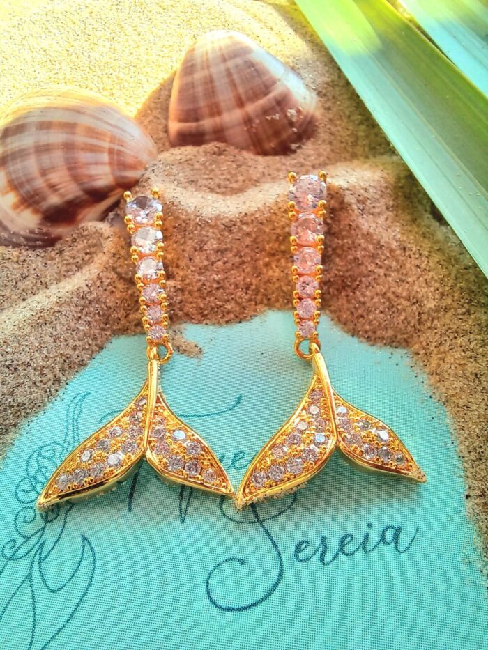 Brinco Rainha do Mar - Dourado