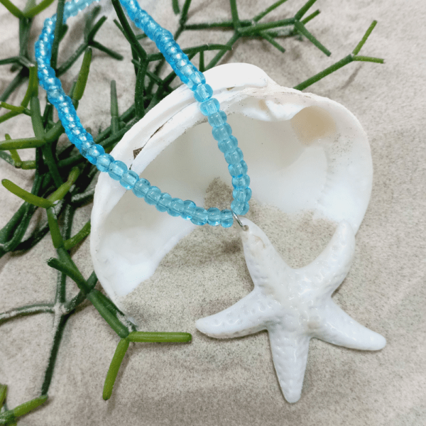 Choker Estrela Azul