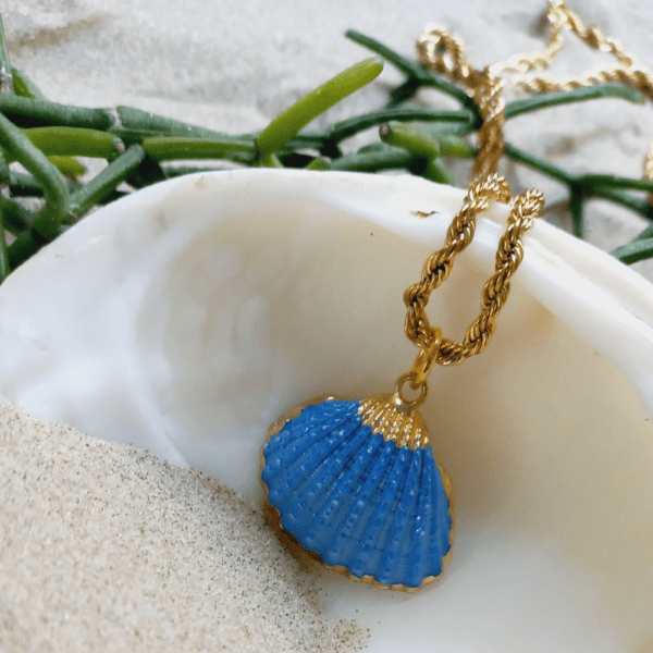 Colar Sereia Azul
