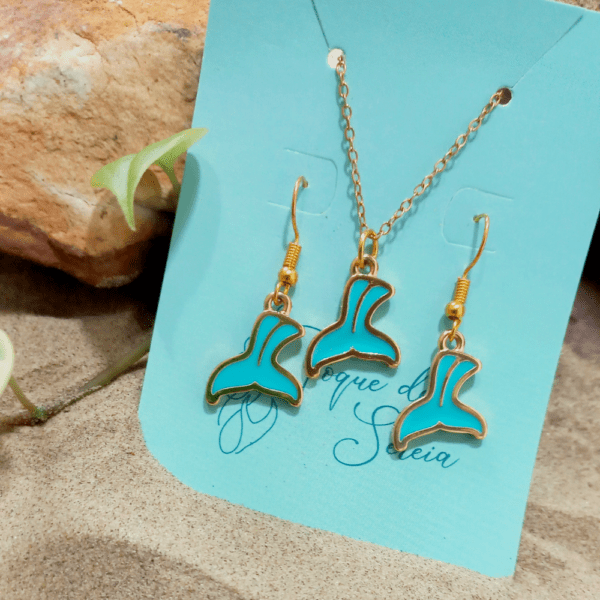 Conjunto Sereia Azul