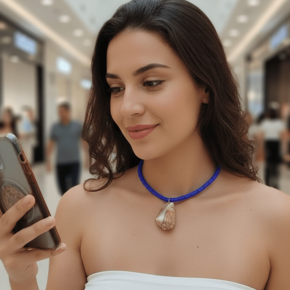 Choker Talismã Azul - Imagem 2