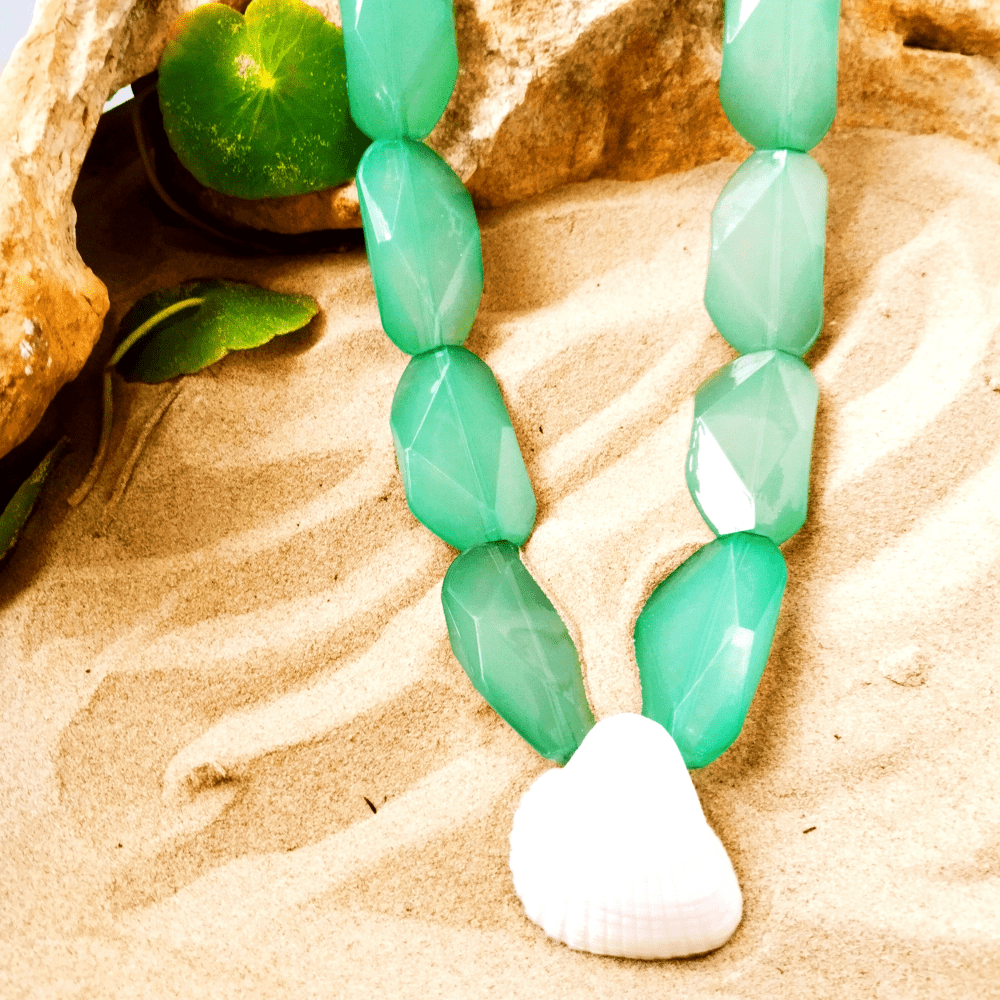 Colar Esmeralda de Cristal - Imagem 3