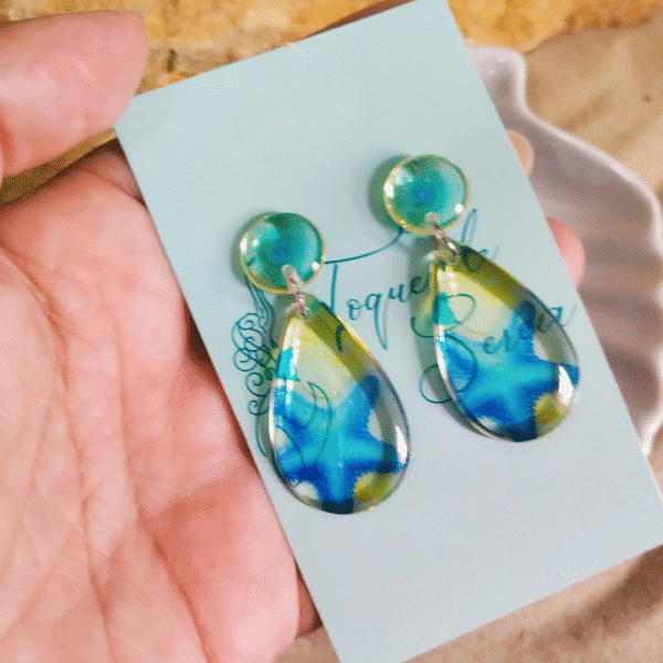 Brinco Estrela de Cristal