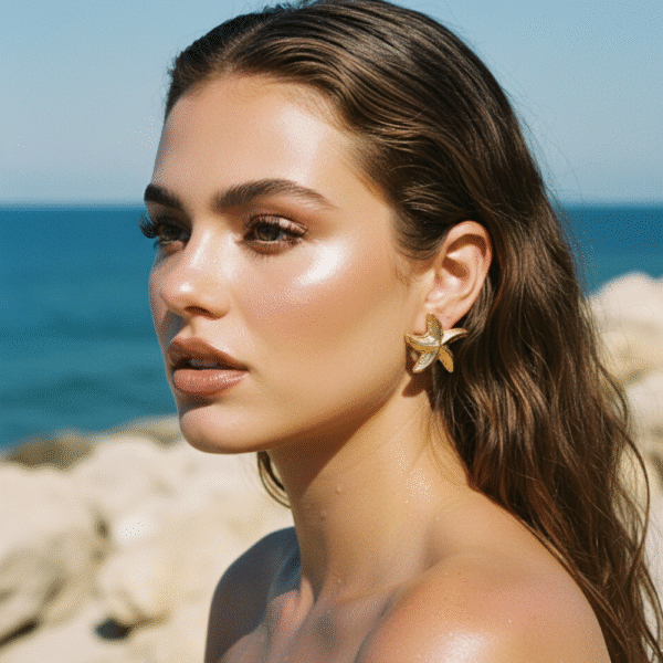 Brinco Estrela Dourada