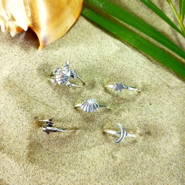 Conjunto Anél Céu e Mar